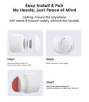 The Quiet Witness | GIRIER 24GHz mmWave Human Presence Sensor for Tuya ZigBee