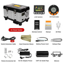 Sunster TB10pro 8KW 便携式柴油驻车加热器 12V/24V/220V 带蓝牙APP/通风模式/CO监测 适用于汽车房车露营车家用