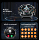 Original LIGE Smart Watch 1.53'' HD Screen Life Waterproof Sport Fitness Watches Flashlight New Men Smartwatch For Andriod IOS