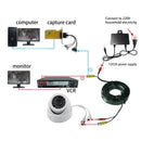 AHD Camera Cables 5M/10M/15M/20M/30M Extension BNC Cable Output 2 IN 1 for DC Plug Cable for Analog AHD CCTV DVR System