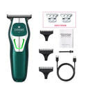 Powerful Professional Hair Trimmer Men 0 MM T Blade Electric Clipper Rechargeable Barber Haircut Machine Beard Trimmer Shaver