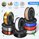 Geeetech 2kg PETG 1.75mm Filament 3D Print Wire Vacuum Packaging Local Warehouses Colorful Plastic for Most FDM 3D Printer