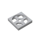 Gobricks GDS-949 Turntable 2 x 2 Plate, Base compatible with 3680  DIY Educational Building Blocks Technical