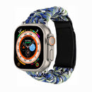 尼龙表带，适用于 Apple Watch 表带 44mm 45mm 40mm 41mm 38mm 42mm 运动表带 iwatch series 6 SE 5 4 3 7 8 ultra 49mm