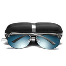 XaYbZc Men Polarized Sunglasses Men Brand Design Sun Glasses Aluminum Leg Mirror Lens Sunglasses for Men/women