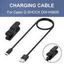 USB Watch Charging Cable for Ca sio G Shock Dw-H5600 Watch 5V 1000MA Charging Base Dock Cradle Sports Watch Wire Charging Cord ﻿
