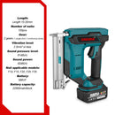 ONEVAN F30G 30MM Brushless Electric Nail Gun Cordless Stapler Nailer Lithium Battery Nailing Power Tool For Makita Battery Pin