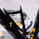 ZTTO Bicycle Bottle Cage Universal Tea Juice Cola Bottled Water Bottle Holder Socket Tight Nylon MTB Road Bike Accessories