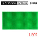 Baseplate 32x32 16X32 Dots Classic Brick Plate Building Blocks DIY Constructor Parts Baseplates Compatible Brands City Friends