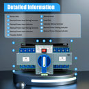 4P 63A 220V Dual Power Automatic Transfer Switch Manual/Auto Uninterruptible Emergency Power Supply Change-Over Switch -CB Level