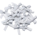 50Pcs/Lot 3.5*4cm Colourful Ribbon Bows Polyester Handmade Satin Bow DIY Sewing Crafts Decoration Gift Bouquets Party 2030