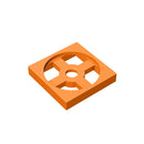 Gobricks GDS-949 Turntable 2 x 2 Plate, Base compatible with 3680  DIY Educational Building Blocks Technical