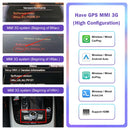 奥迪A4 B8 A5 Q5 2009-2015款无线Carplay，支持Apple Carplay、Android Auto、AirPlay镜像、倒车摄像头和USB播放器