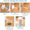 40 Pcs/Lot Humidifier Filter Cotton Refill Travel Mini Humidifier Filter Sponge Stick Car Humidifier Replacement Parts