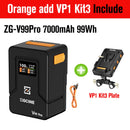 (DO 巴西) ZGCINE ZG-S200 V99 V 型卡口电池 电影机/数码相机/影视灯/监视器 V 型锁定锂电池组