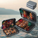 60/41pcs Box Bionic Fly Hook Set Artificial Insect Fishing Baits Bionic Insects Flies with Box Fly Fishing Lures for Trout Carp