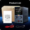 Wanptek Laboratory Power Supply 30V 5A 30V 10A 60V 5A 120V 3A  Adjustable with USB Output Display Lab Bench DC Power Supply