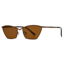Metal Retro Sunglasses For Ladies Outdoors Fashion Cat Eye Sunscreen Suneyeglass Beach UV Protection Vacation Riding 300907