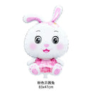 Easter Balloons Large Bunny Egg Foil Balloons Easter Egg Balloon Baby Shower Happy Easter Themed Party Decorations Supplies