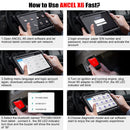 Ancel X6 OBD2 Automotive Scanner Professional ABS SRS Oil EPB BMS Reset All System Bluetooth ODB OBD 2 Car Diagnostic Scan Tools