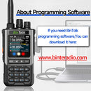 BinTolk BT8200 Walkie Talkie Long Range 10W Tri Power Full Band Wireless Bluetooth Phone Programming Noise Reduction Ham Radio