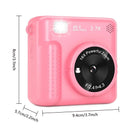 ortable travel toys, children's cameras, instant printing FHD selfies, digital cameras for children aged 3-12, Christmas and bir