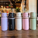 The Oasis | 600-800ml Double-Wall Vacuum Flask with Tea Strainer