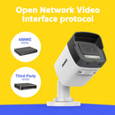 Annke 4K POE IP Camera 265+ Motion 2.0 Built-in Microphone 4MM Lens 8MP smart Dual Light Human Vehicle Detection Security Camera