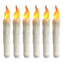Floating LED Candles with Magic Wand Remote Control Flameless Remote Taper Electronic Candle Christmas Party Decor Candle Lights