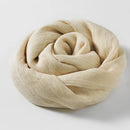 Solid Color Cotton Linen Scarf for Women Lady Literature Anti-sunburn Long Tassel Scarves Autumn Soft Gauze Wrap Shawls New