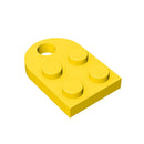 3176 带孔板改件 2 x 3 积木收藏散装模块化GBC科技MOC拼搭积木兼容