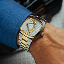 The Cartesian | Square-Dial Stainless Steel Quartz Watch — CILOA 2025