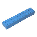 Gobricks 10PCS Bricks Parts 2 x 10 Compatible with 3006 92538 pieces of children's toys Assemble Building Blocks Technical