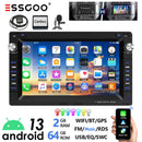 ESSGOO 7英寸安卓13 2+64G 无线Apple Carplay车载收音机 适用于大众Polo 9N 高尔夫4 帕萨特B5 T5 GPS导航 RDS Wifi 蓝牙 FM EQ