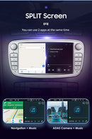 福特福克斯2 Mondeo S MAX C Mondeo Galaxy Transit Connect 2010 Kuga 安卓车载收音播放器车载立体声多媒体音频GPS