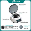 Pcr离心机 数显高速血浆离心机 实验室4000rpm 12000rpm 0.2ml 0.5ml 1.5ml 2ml 离心管 110v 220v