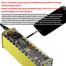 PD65W Super Fast Charging Power Bank Case Solder-Free 8-Cell 18650 Battery Box  Transparent Storage Case with USB +Type-C Ports
