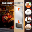 The Threshold | Aluminium Pet Door with Magnetic Flap and Lock