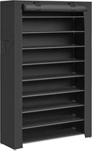 SONGMICS 10-level 28x88x160 cm shoe rack Shoe Cabinet Shoe storage Dustproof Cover Shoe Organizer
