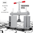 VEVOR Manual Paper Press Machine 12x8.6 inch for A4 Papers 10cm Thickness Steel Frame Paper Press Machine Papermaking Book Press