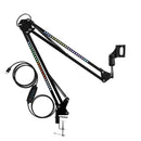 RGB, Microphone Articulated Arm, Microphone Support, Articulated Support, Microphone Pedestal, Brazo for Microphone