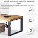 30/40/50cm Monitor Raised Shelf Office Laptop Bracket Desktop Computer  Stand Desktop Rack Home Storage Holders Organizer