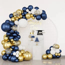 Blue Silver Macaron Balloon Garland Arch Kit Wedding Birthday Party Decoration Confetti Latex Balloons For Girls Baby Shower