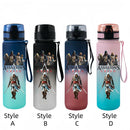Assassins Game Creed 650ml Large Capacity Water Bottle Outdoor Sports and Game Peripheral Water Cup Plastic Frosted Cups