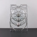 Kitchen Organizer Rack Wall Hanging Pot Cover Rack Five-Layer Pot Lid  Metal Rust-Free Multifunctional Rack Pot Lid Storage Rack