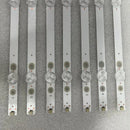 kit 14pcs LED Backlight strip for 65PUS6523 65PUS6162/12 65PUS6262 65PUS6412 65PUS6703 65PUS6753 65PUS7303 65PUS6503 65PUS6723