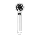 Mini Handheld Fan Portable Hook Turbo Fan Usb Rechargeable Led Display Screen Summer Cooling Outdoor Desktop Camping ElectricFan