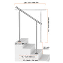 The Anchorage | Stainless Steel Outdoor Transitional Handrail System