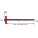 1Pc Woodworking 2 in 1 Drilling Positioning Ruler Highprecision Scribe Marking T-Ruler Dowelling Jig 6/8/10mm Drill Locator Punc