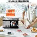 The Gelato Atelier | 2-Quart Compressor Ice Cream Maker, No Pre-Freezing
